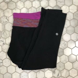 (SOLD) Lululemon 🍋 Cropped Leggings Size 8